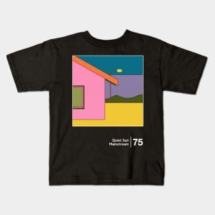 Quiet Sun - Minimalist Style Graphic Design Artwork Kids T-Shirt
